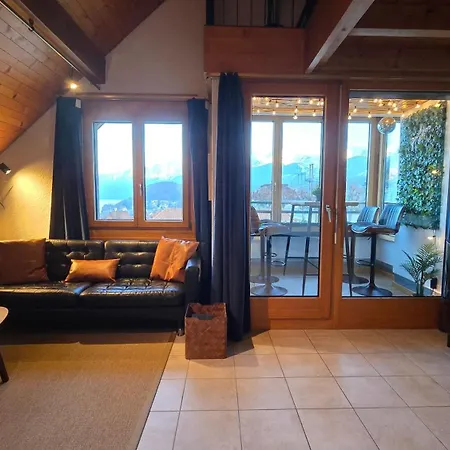 The Building 6 Loft Apartment Spiez Exterior photo
